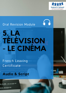 French LC Oral Revision Module 5: "Television & Cinema"